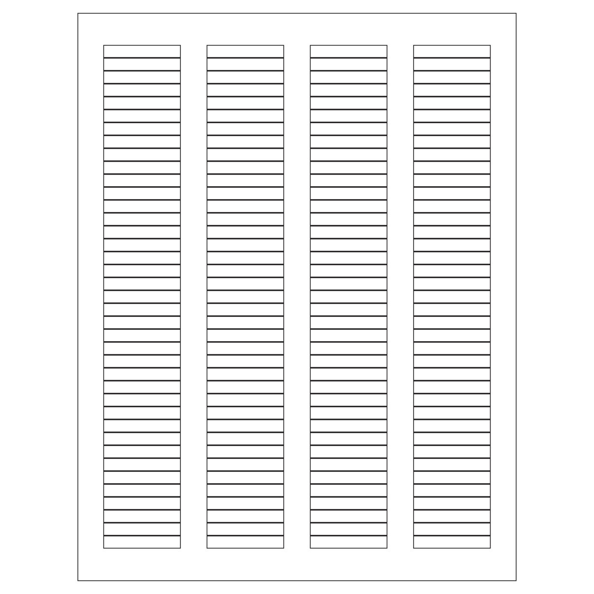 Diversified Biotech SIDE-1300 Laser Sidewall Cryo-Tags® Microplate Labels
