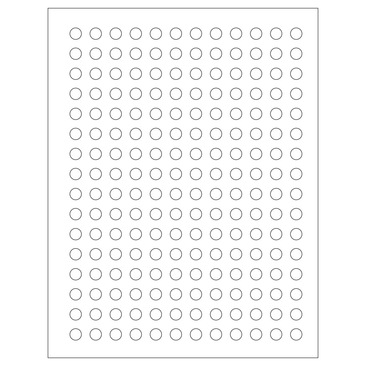 Diversified Biotech SPOT-2300 Laser Tough-Spots® Round Cap Labels