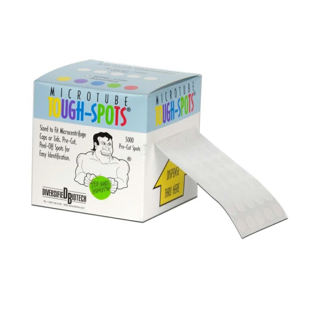 Diversified Biotech SPRL-2000 Tough-Spots® Labels on Rolls