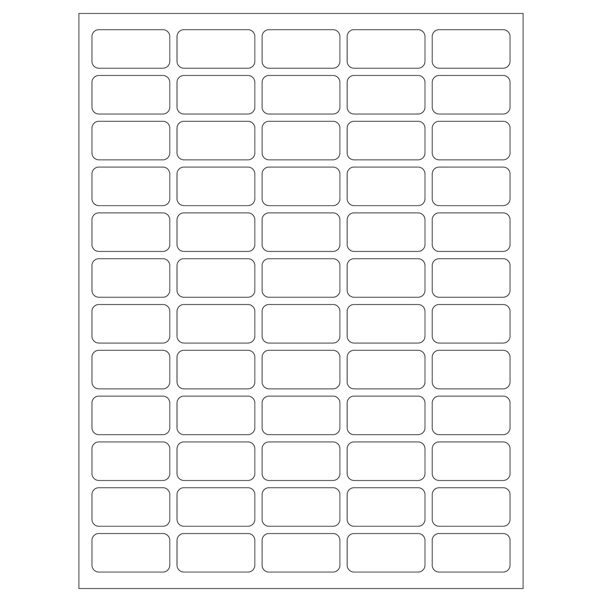 Diversified Biotech TTGP-1050-B Laser Tough-Tags® Sheet Labels