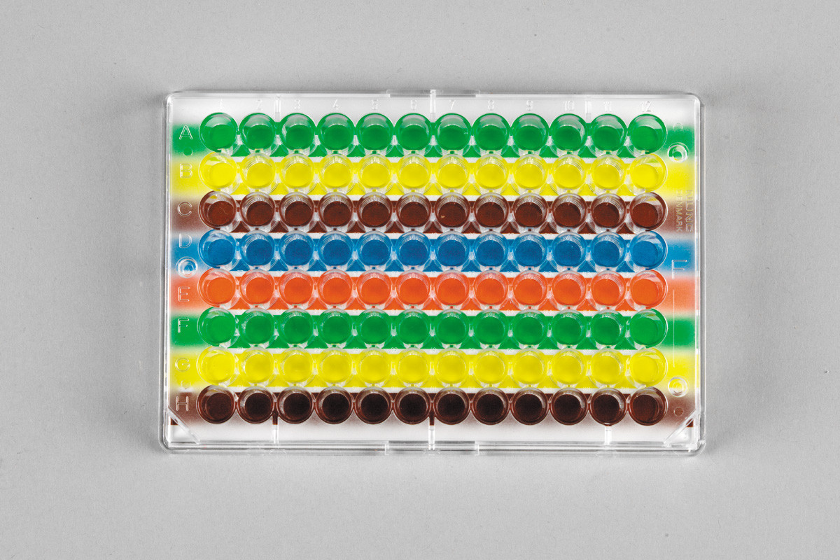 Diversified Biotech WELL-96H Multi-Colored 96-Well Plate Orienter