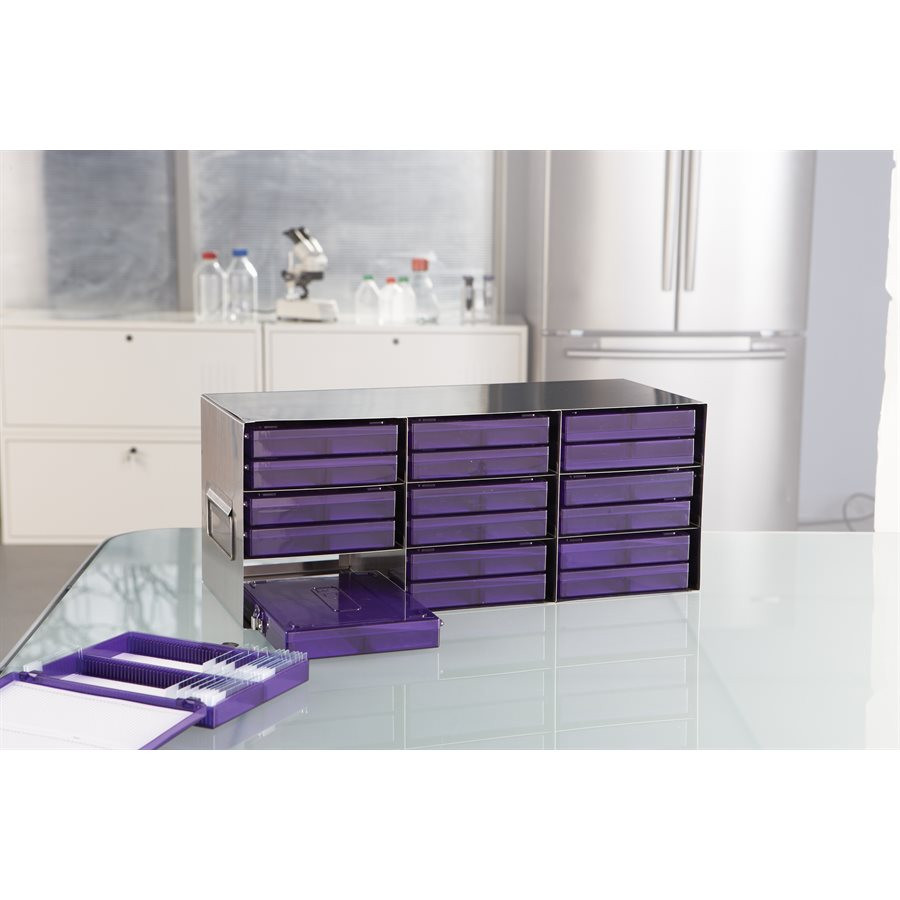 True North® 3x3 Slide Box Freezer Rack