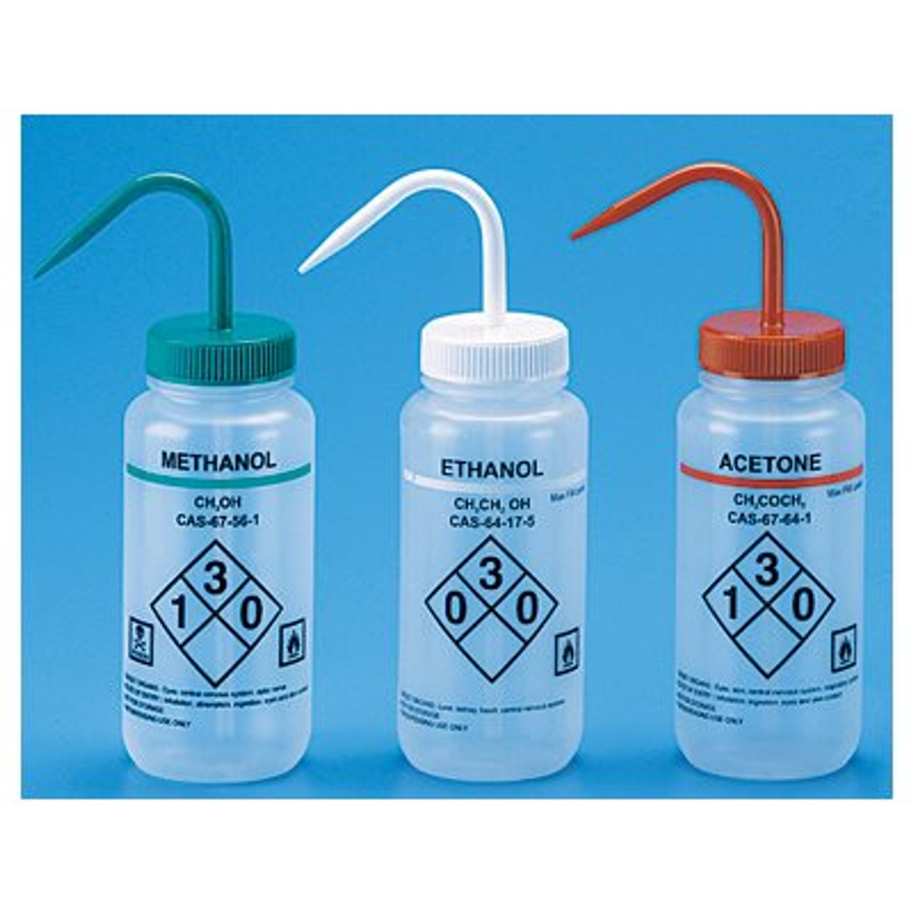 Self venting Wide Mouth 500 ml, Ethanol wash bottle