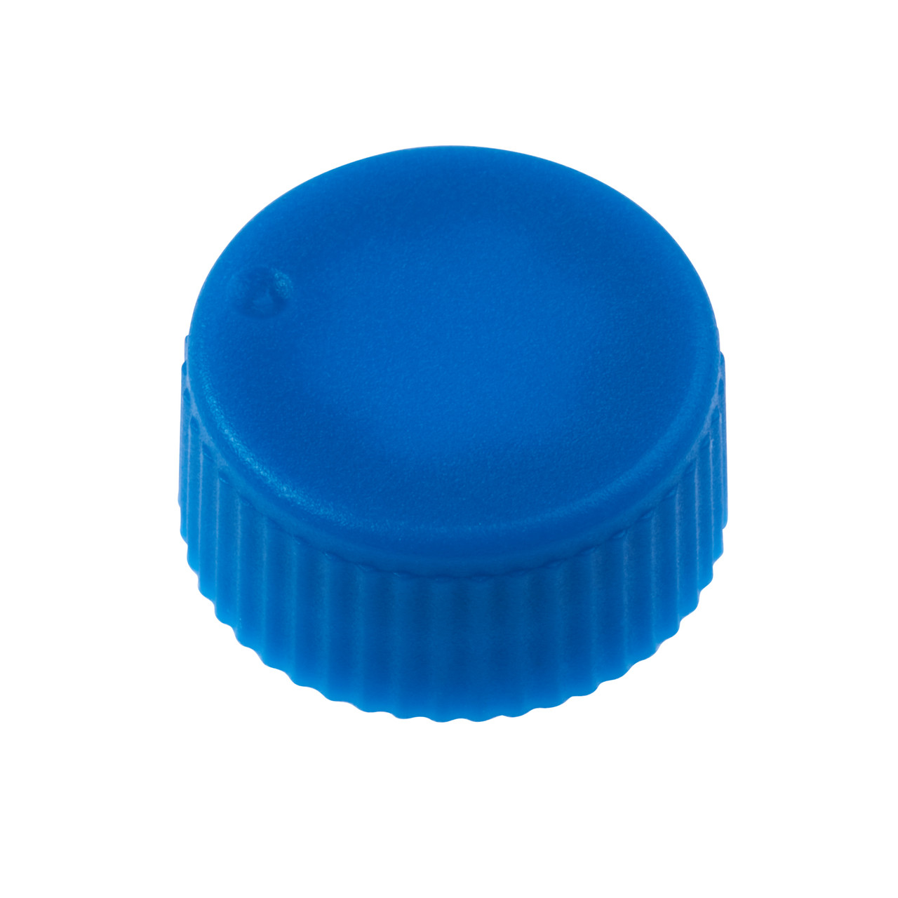 CAP ONLY, Screw Top Micro Tube Cap, O-Ring, Opaque, Blue, Non-sterile, 1000/Case