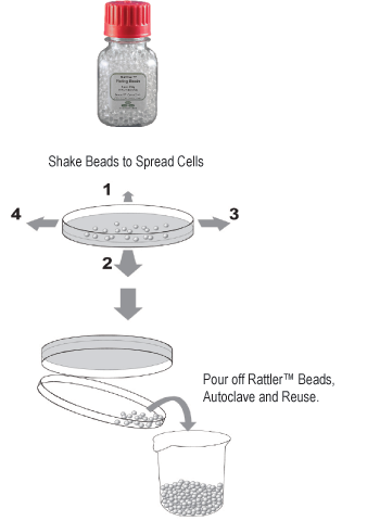 Rattler™ Plating Beads (230g/bottle) 5 Bottles