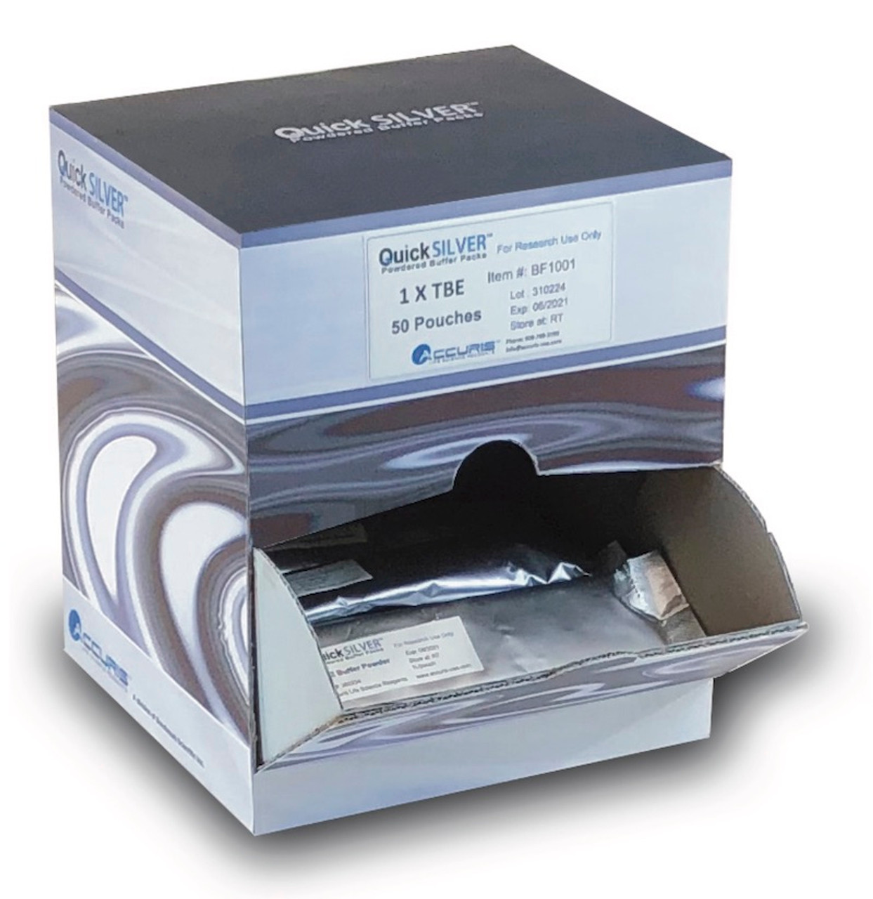 QuickSilver TBST buffer, 1X, 100 packs