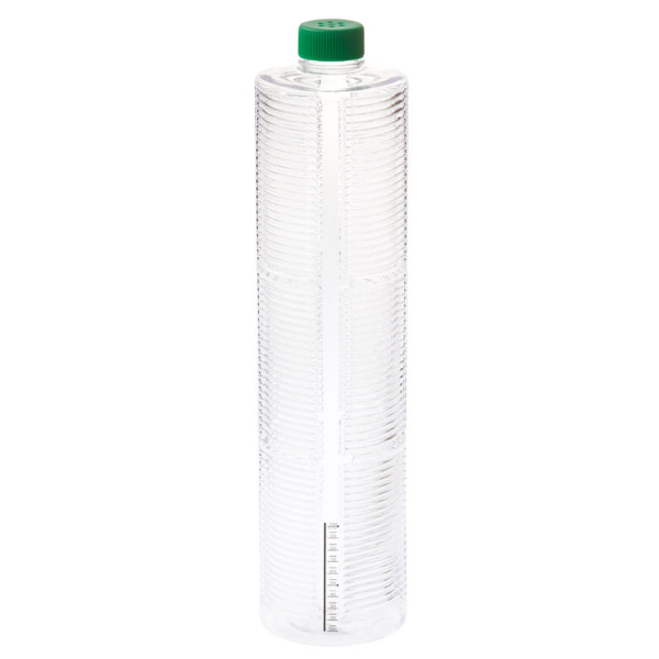 4250cm² Expanded Surface Tissue Culture Treated Roller Bottle, Vented Cap, Sterile, 12/CS