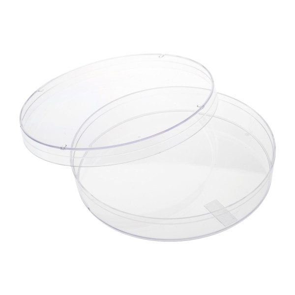 CELLTREAT 100mm x 15mm Slippable Petri Dish, Sterile | Automation-Ready with Side Arrows & ISO Mark Target | 20/Bag | 500/Case | Cat # 229697