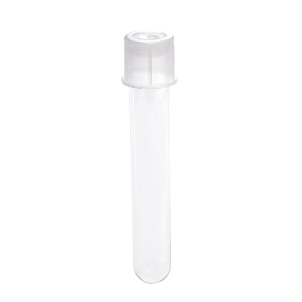 5mL Culture Tube and Dual Cap, PS, Sterile, 500/CS