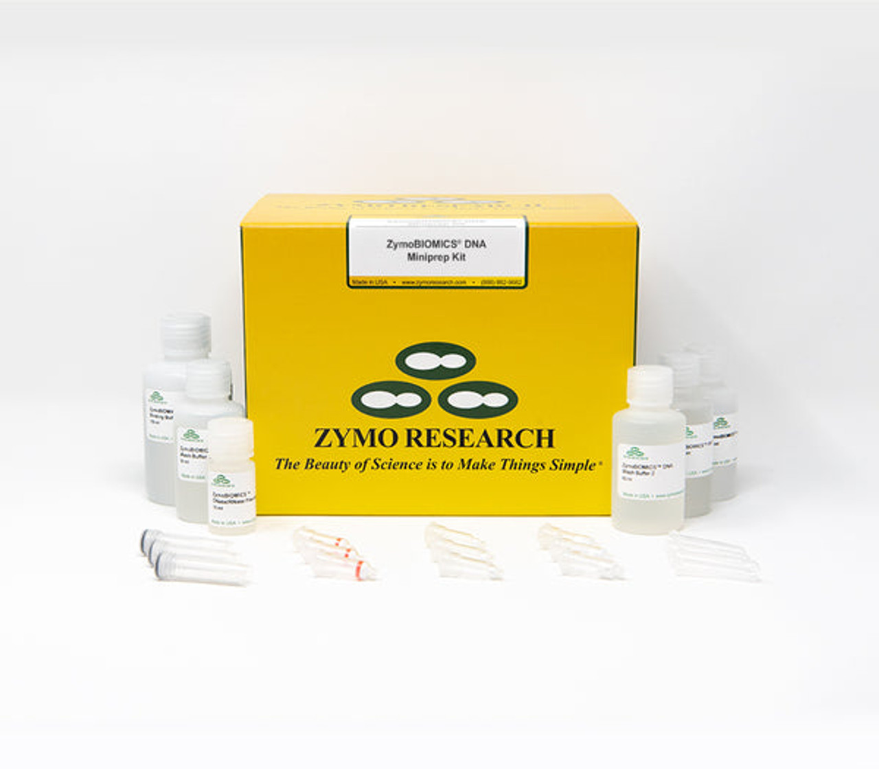 ZymoBIOMICS DNA Miniprep Kit (Lysis Tubes), 50 Preps ZymoBIOMICS DNA Miniprep Kit (Lysis Tubes), 50 Preps
