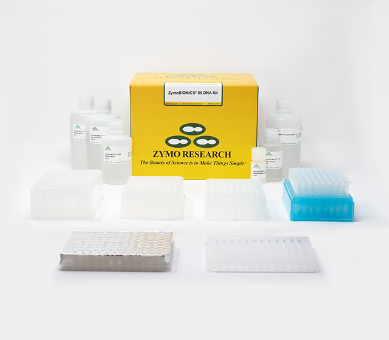 ZymoBIOMICS 96 DNA Kit (Lysis Tubes), 2 x 96 Preps