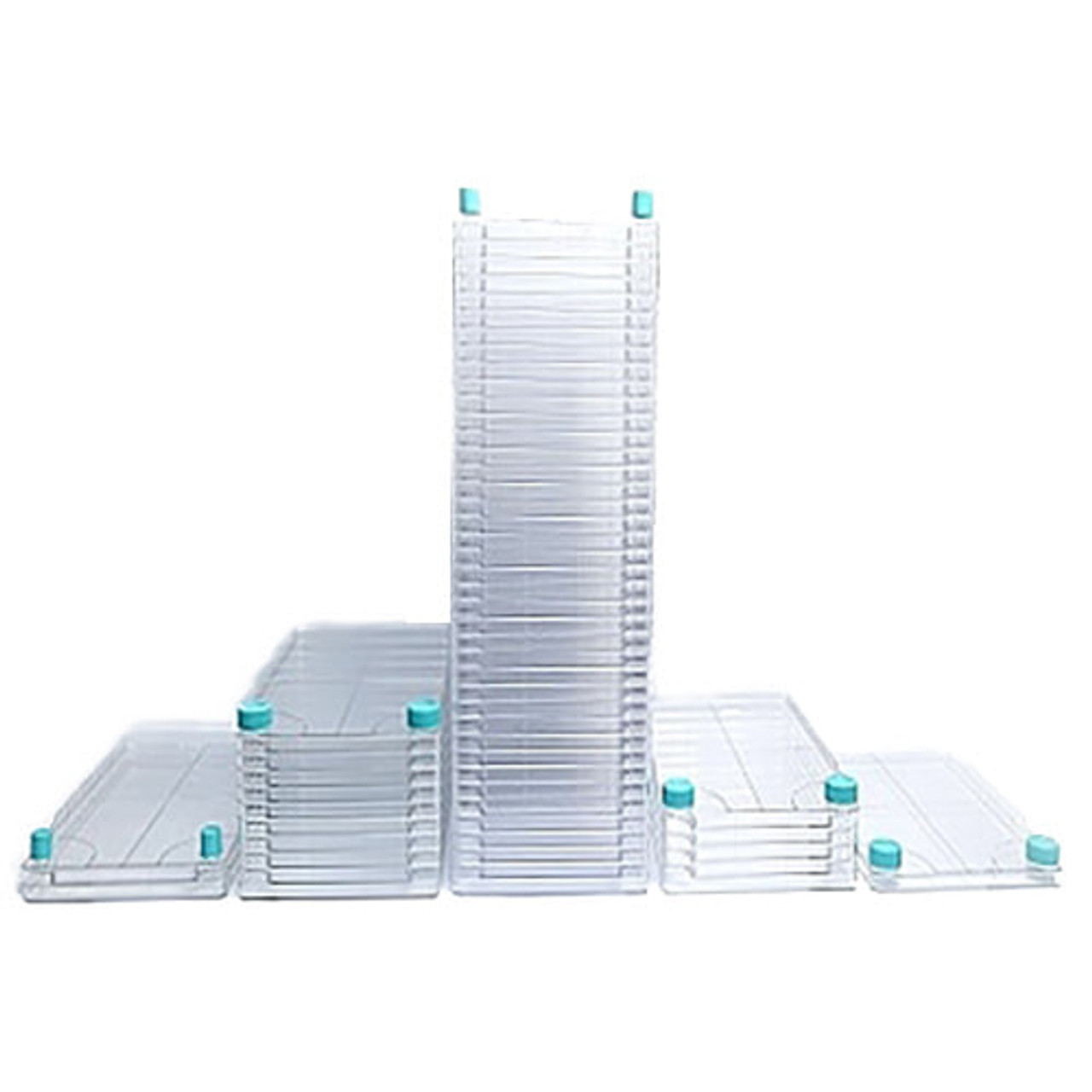 NEST Nest BioFactory 5 Chamber, 1 Wide Plug Seal Cap + 1 Narrow Plug Seal Cap, Total culture area: 3175cm2, TC, Sterile, 1/pk, 4/cs (with 4 sterile wide vent caps and 4 sterile narrow vent caps included separately)