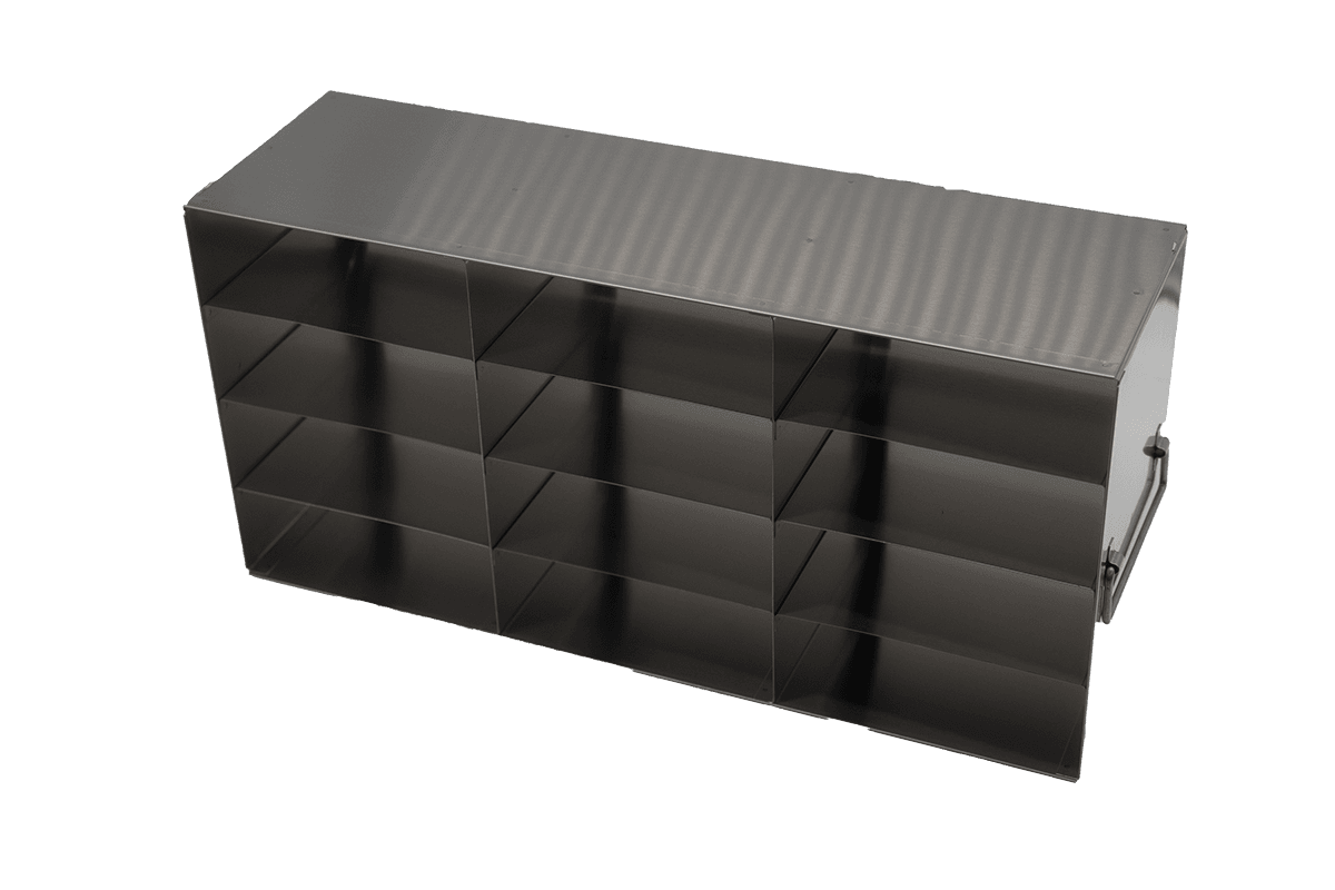 Rack For 50-Cell 1.5 mL Microtube Storage Boxes, 3x4x2 configuration