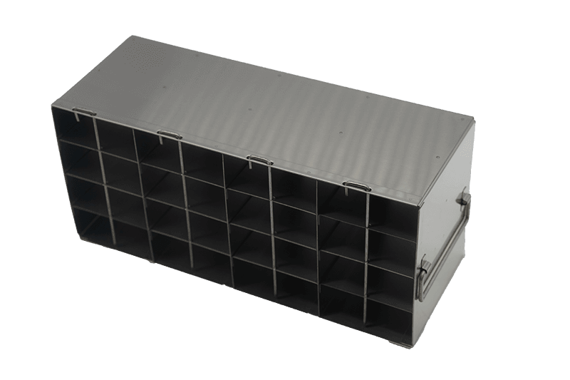 Upright Freezer Rack For SBS Formatted Boxes, 4x4 configuration