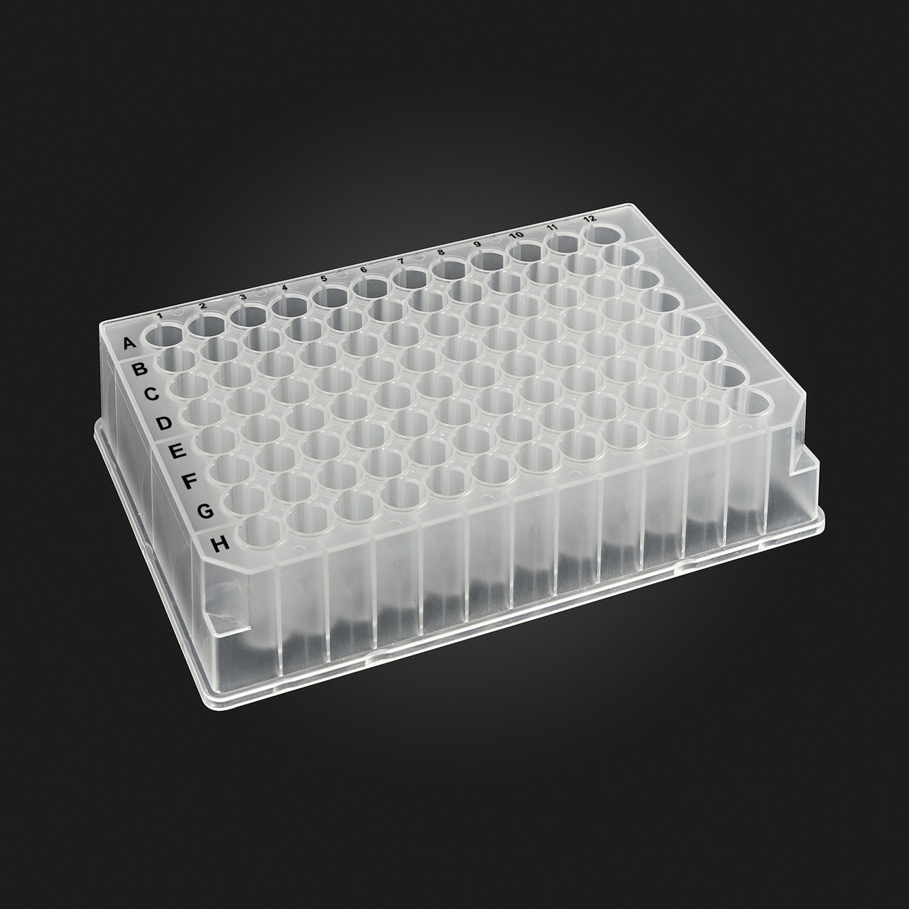 MTC Bio OptiWell D3096-23 96-well round V-bottom deep well plate 1.1mL non-sterile 50 per case