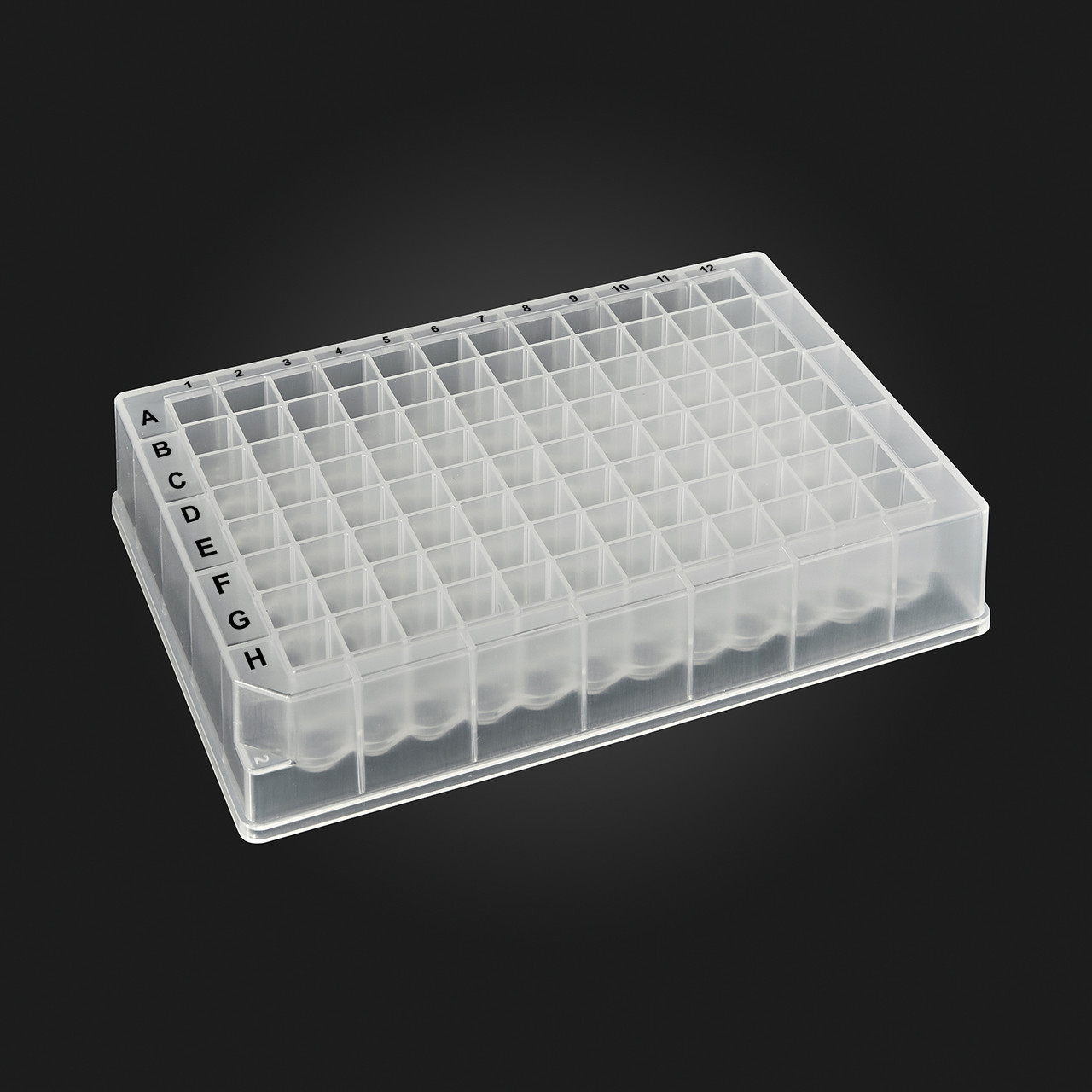 MTC Bio OptiWell D3096-25 96-well square U-bottom deep well plate 1.2mL non-sterile 50 per case