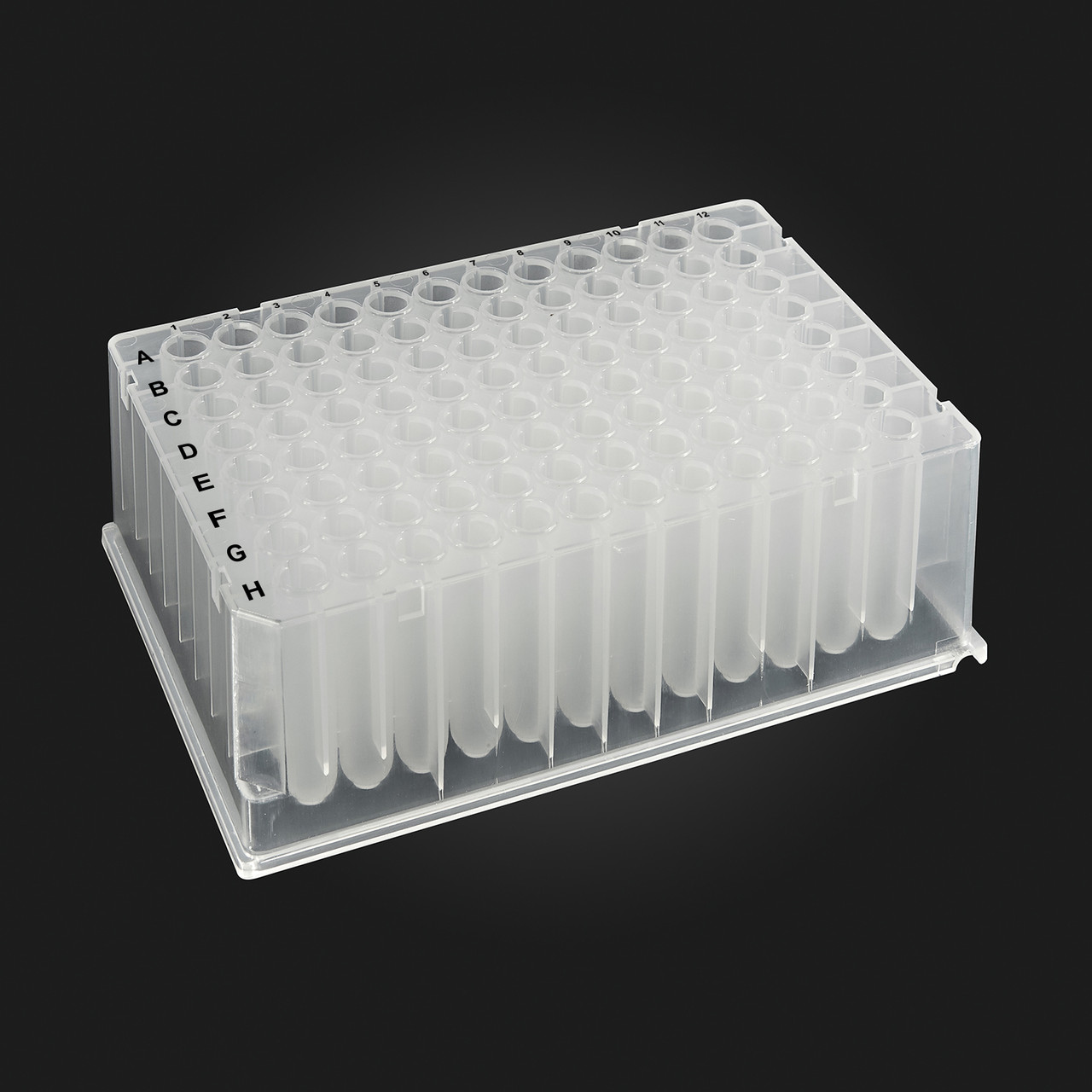 MTC Bio OptiWell D3096-29S 96-well round flat-bottom deep well plate 1.2mL sterile 50 per case