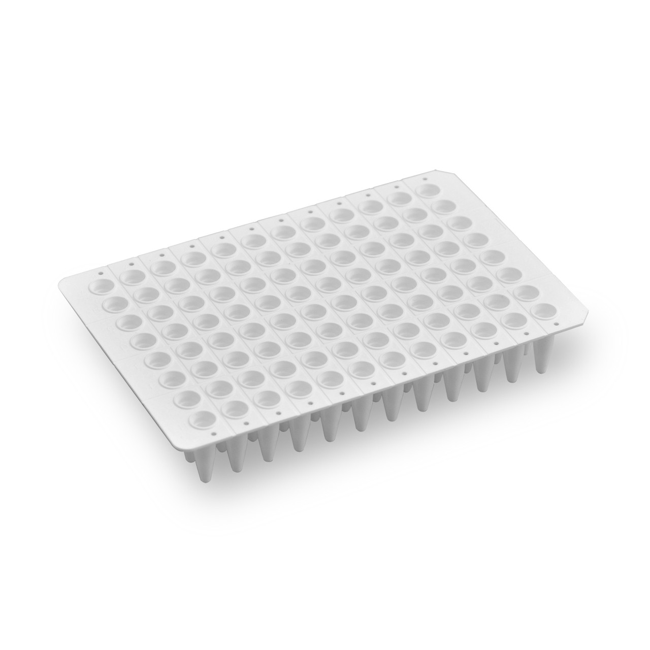 0.2mL PCR Plates, non-skirted, WHITE