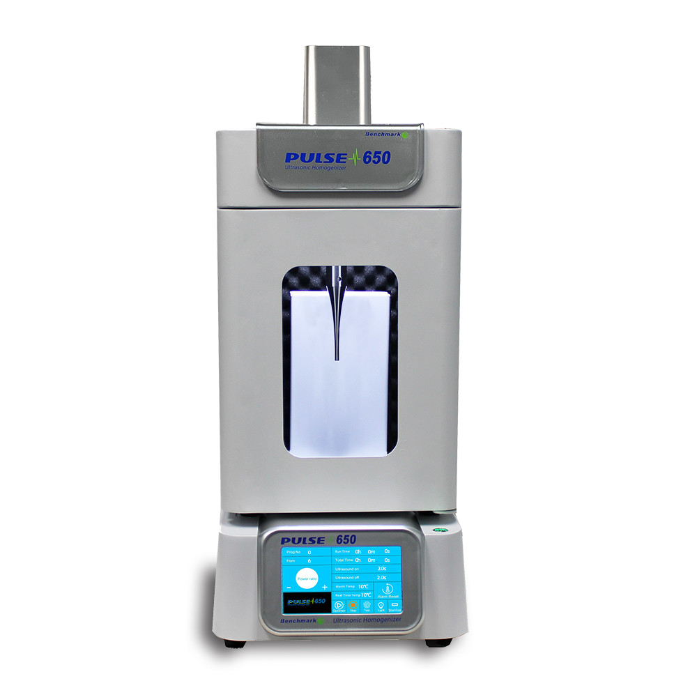 Benchmark Scientific DP0650 Pulse 650 Ultrasonic Homogenizer with 6 mm Horn and Soundproof Box, 120V