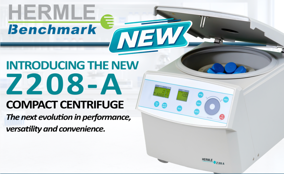 Introducing the Hermle Z208-A Compact Centrifuge — Now Available at LIGHT LABS