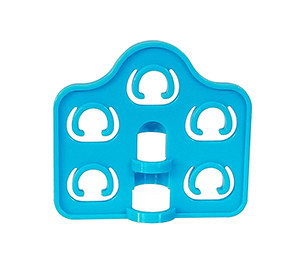 Benchmark Scientific R2020-0507 Tube holder, 5 x 5-7 mL, 2/pk