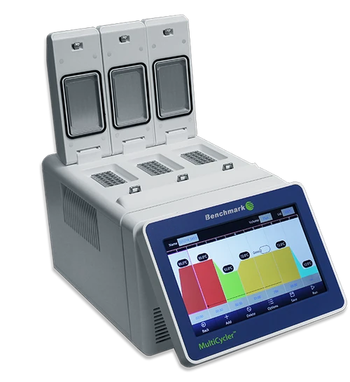 Benchmark Scientific T3-0332G MultiCycler 332 Triple-Block Thermal Cycler, 3 x 32 x 0.2 mL