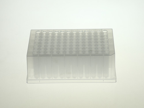 NEST 507101 1.3 mL 96-Well Deep Well Plate, U-Bottom, Round Well, Sterile, Case of 50 (10 Packs x 5)