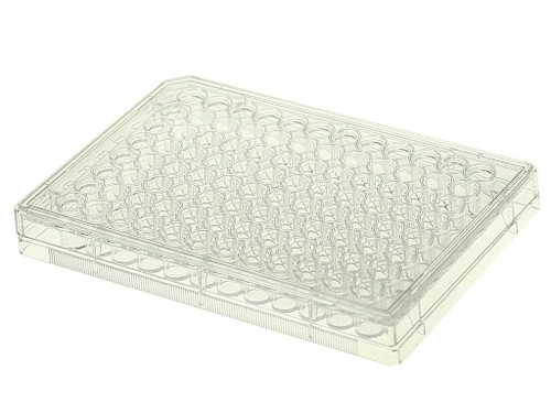NEST 701311 96 Well Cell Culture Plate, White, Flat Bottom, Non-Treated, Sterile, Individually Wrapped, Peelable Film
