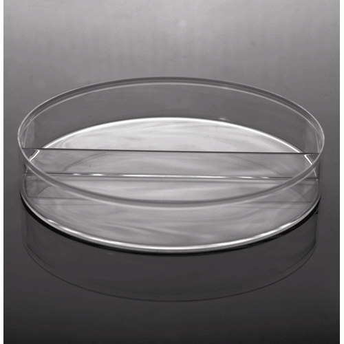 NEST 753011 100 x 15 mm Petri Dish, I-Plate, 2 Compartments, Polystyrene, Stackable, Sterile