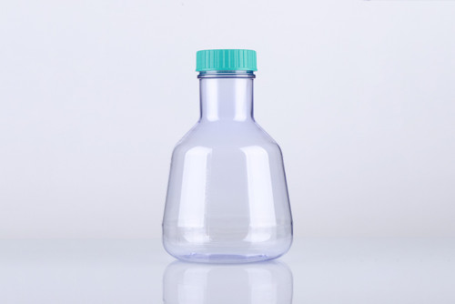 NEST 787015 5L High Efficiency Erlenmeyer Shaker Flask, Polycarbonate, Baffled, Vented Filter Cap, Sterile
