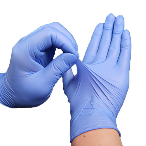 NEST 902011 Nitrile Examination Gloves, Blue, 3 mil, Powder-Free, Ambidextrous, Size Small