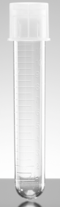 Falcon 352057 14mL round bottom polystyrene test tube dual-position snap cap sterile 25 per pack