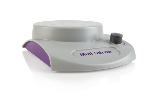 Mini Stirrer 100-240VAC, 50/60Hz Universal, Grey/Purple