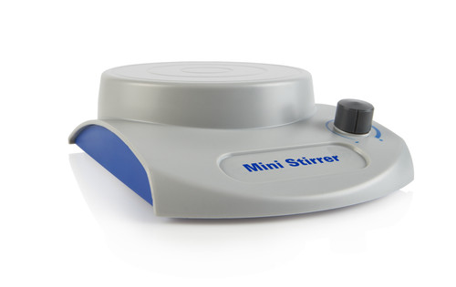 Mini Stirrer 100-240VAC, 50/60Hz Universal, Grey/Blue