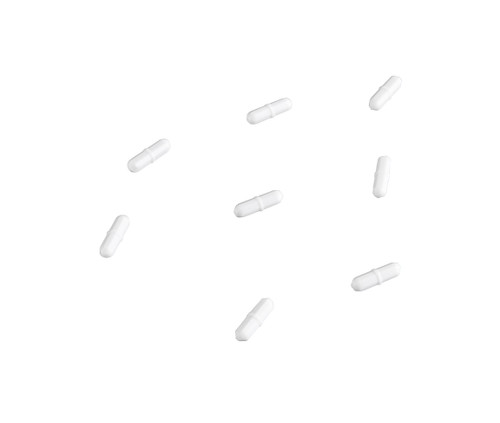 Magnetic Stir Bar, PTFE, Octaganol, Pivot Ring, 35x9mm, pk10, White