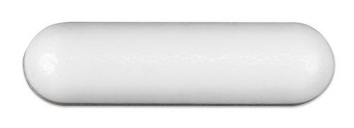 Magnetic Stir Bar, PTFE, Smooth, 30x8mm, pk10, White