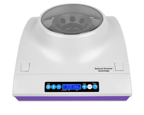 General Purpose Centrifuge, Grey/Purple, 100-240 VAC, 50/60 Hz