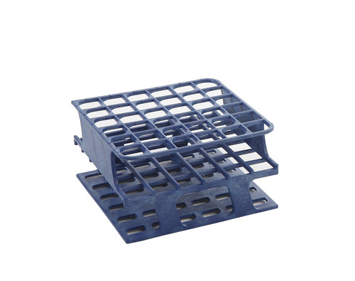 OneRack® Tube Rack Half POM 13mm 36-Place, Blue