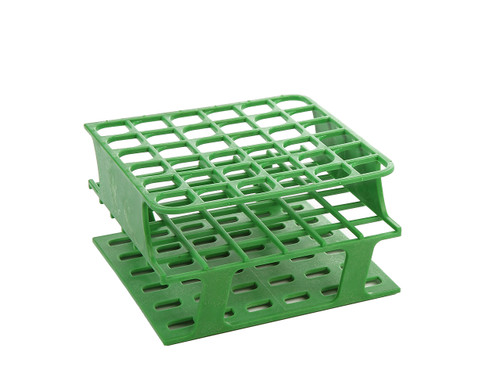 OneRack® Tube Rack Half POM 16mm 36-Place, Green