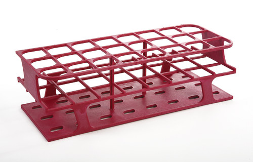 OneRack® Tube Rack Full POM 30mm 24-Place, Magenta