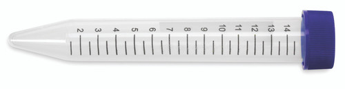 Conical Tube 15mL Racked Sterile, Natural