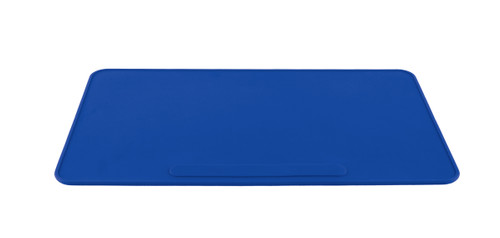 Lab Mat, Silicone Bench Protector, Blue/White