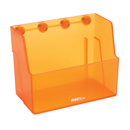 MagBox Magnetic Storage Box, Orange