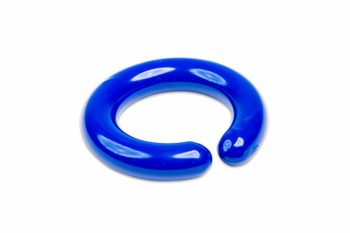 Vinyl-Coated Lead Rings ("C" shape, fits 1000 to 4000 mL, Blue
