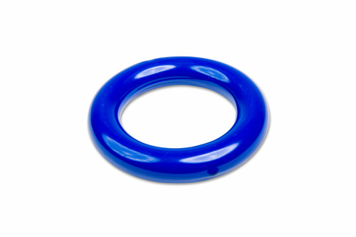 Vinyl-Coated Lead Rings (circular), fits 1000 to 4000 mL, Blue