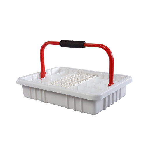 Phlebotomy / Sample Collection Tray, 17mm rack, White