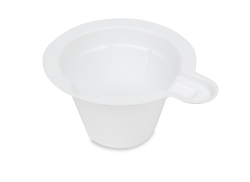 Liquid Weighing Pour Boat 50mL PS, White, pk200