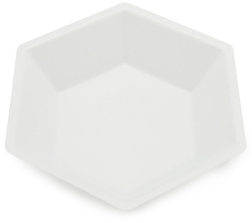 Heathrow Scientific HS14251D Hexagonal Weigh Boat, X-Large Anti-static, White, Pack of 500