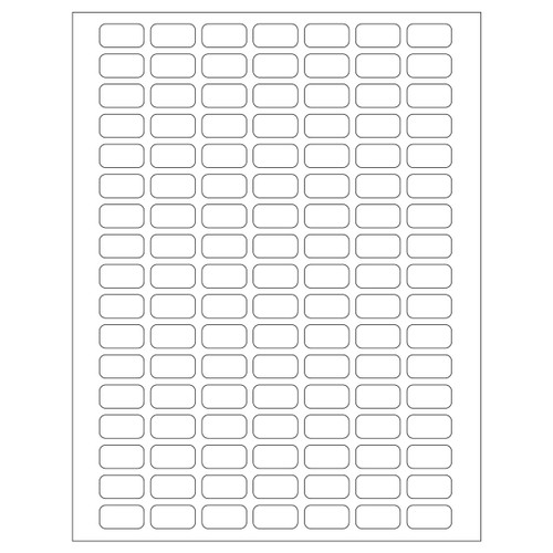 Laser Tough-Tags® 0.94 x 0.50"  2,975/pk Orange