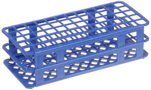 Fold & Snap Tube Rack 17mm 60-Place, Blue